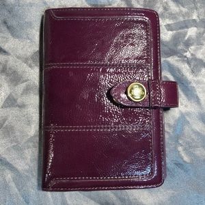 Vintage Purple Coach Planner